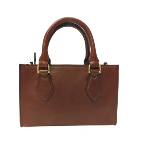 the bridge Handtasche Rindleder braun
